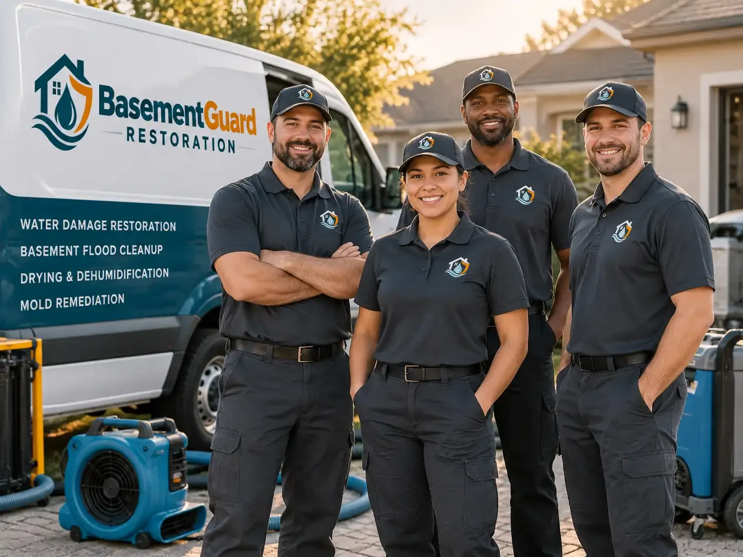 Basement Water Damage Restoration company in Leslie, MO